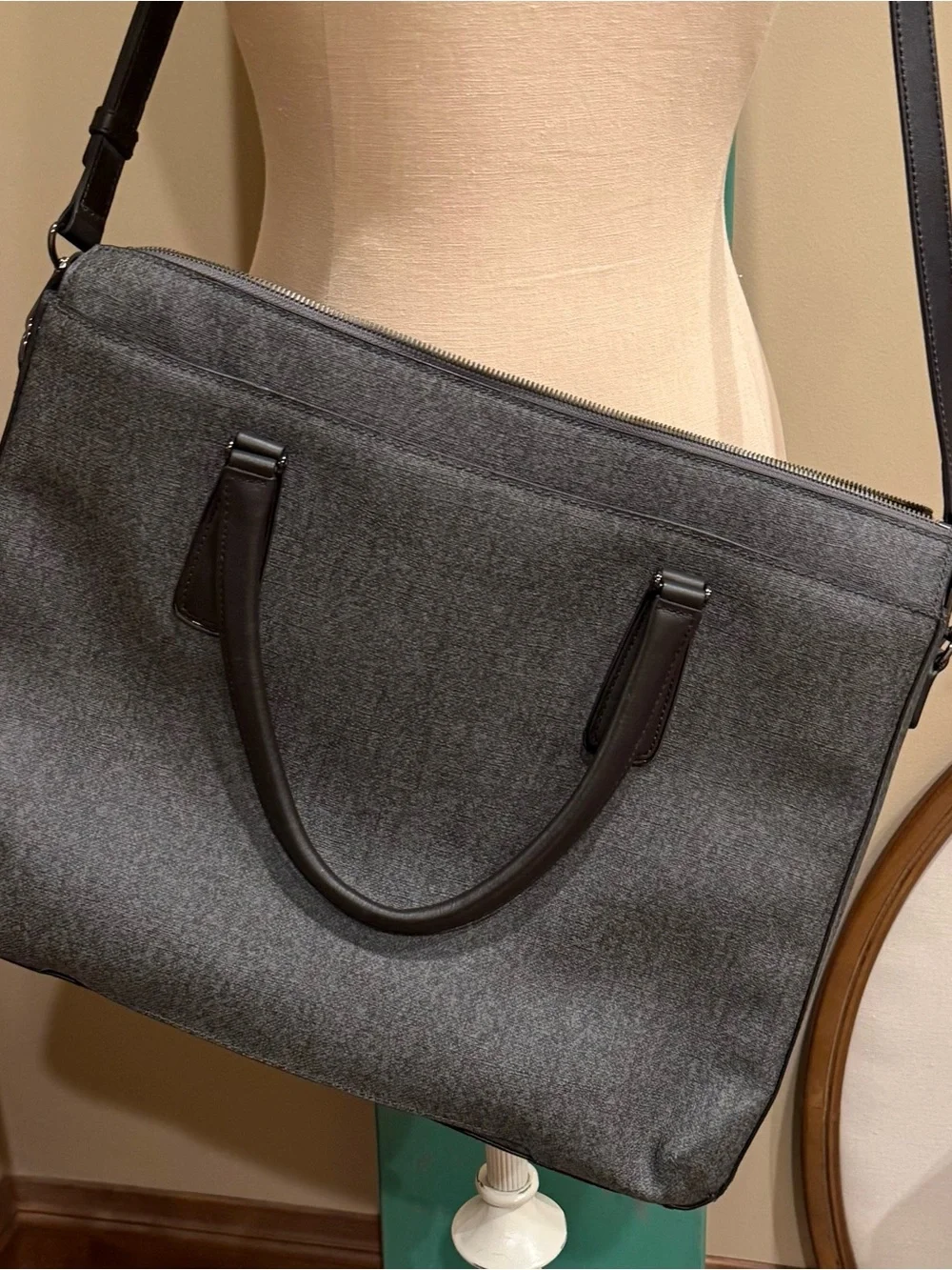 TUMI Sinclair Nina Commuter Brief in Earl Grey